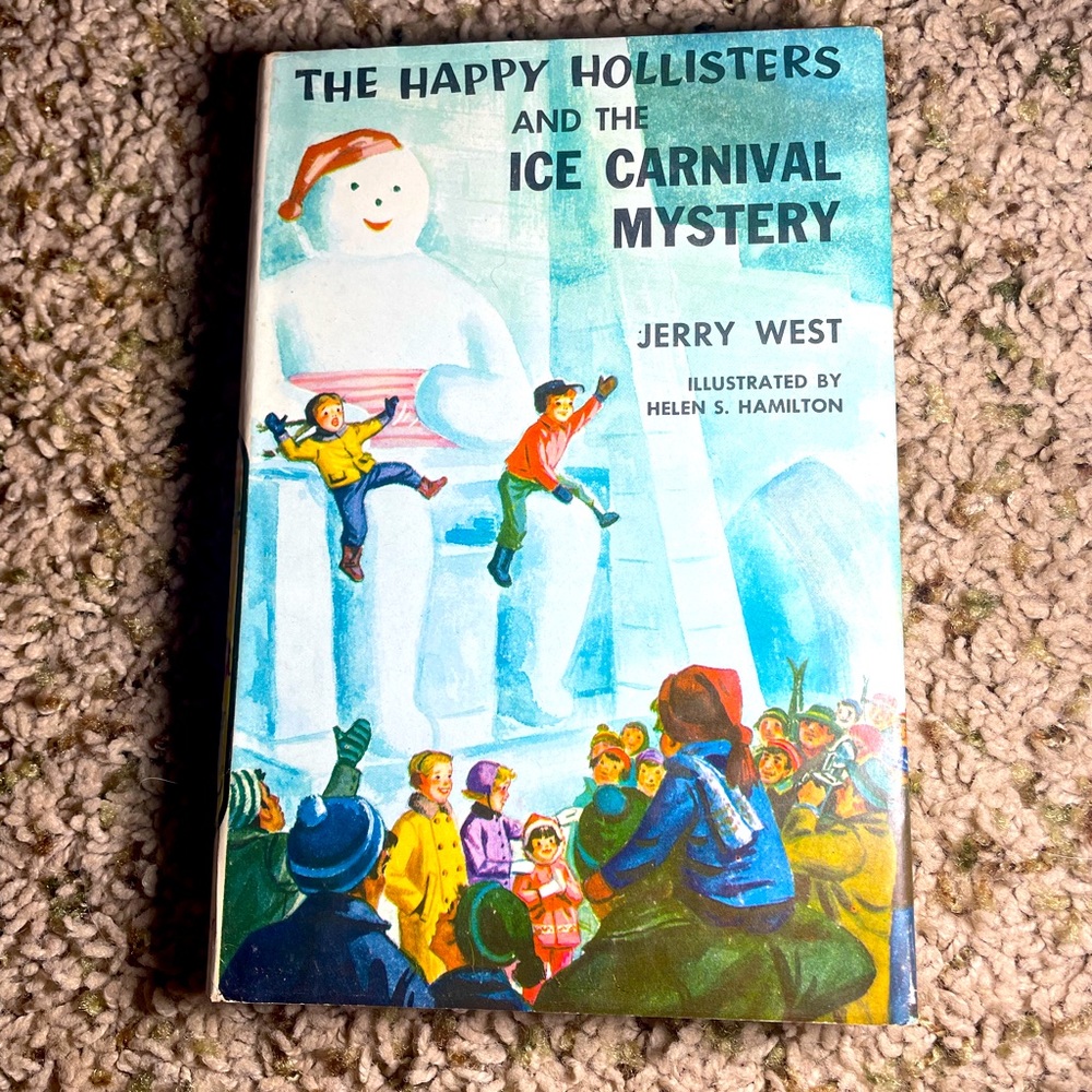 Vintage Children’s Book- The Happy Hollisters By Jerry‎ West 1958